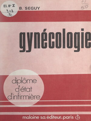 cover image of Gynécologie